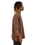 Garment-Dyed Crewneck T-Shirt - Mocha
