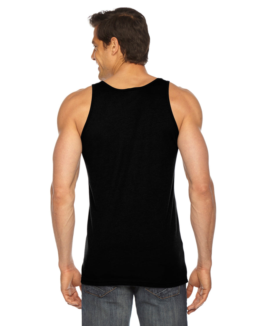 Unisex Poly-Cotton Tank - Black