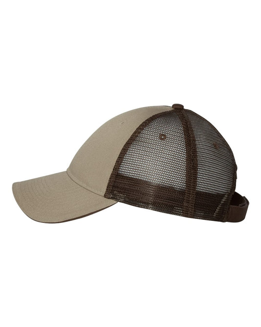 Sandwich Trucker Cap - Khaki / Brown