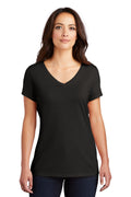 Women's Perfect Tri V-Neck Tee - Black