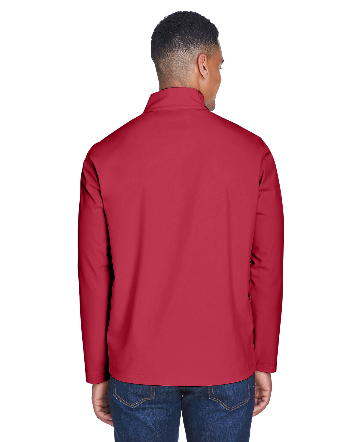 Men's Leader Soft Shell Jacket - Sport Scarlet Red