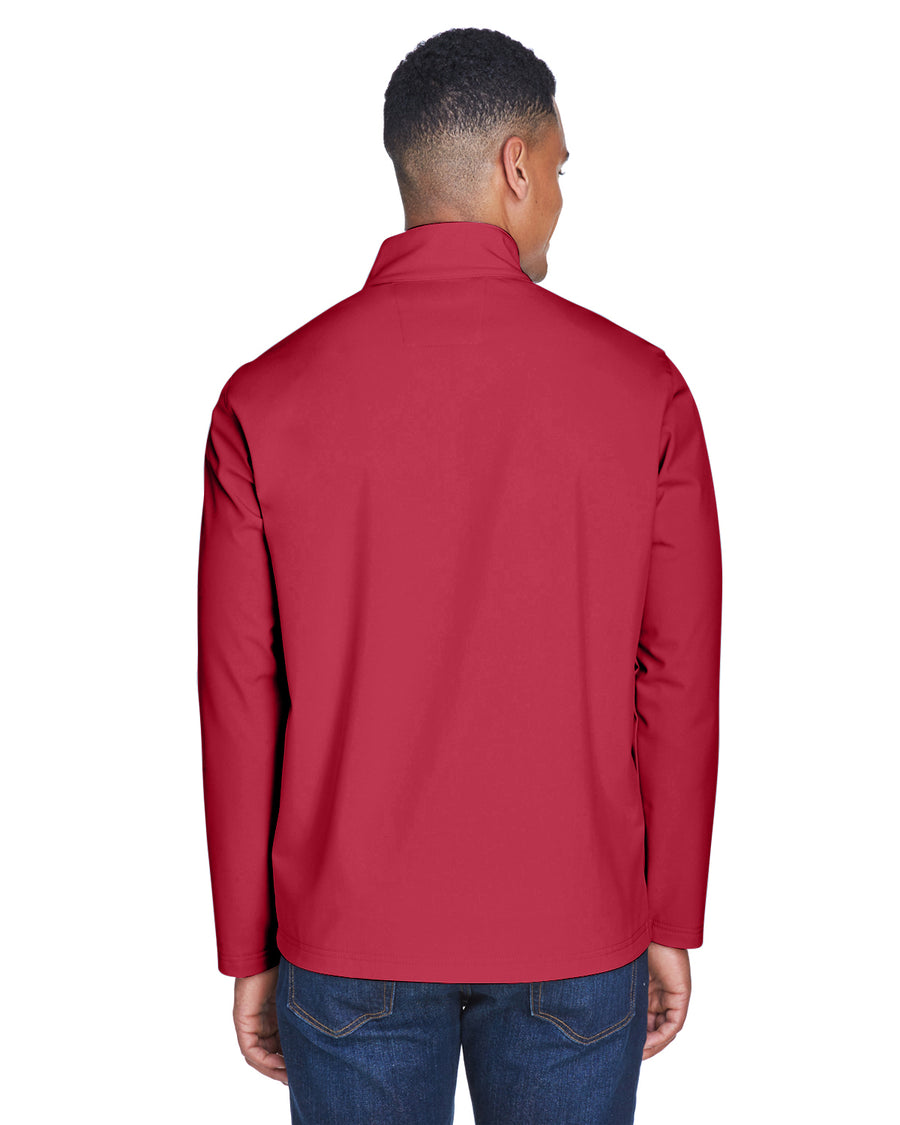 Men's Leader Soft Shell Jacket - Sport Scarlet Red