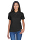 UltraClub 8530 - Women's Classic Piqué Polo - Black