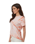 Cyclone Pinwheel Short Sleeve T-Shirt - Peach