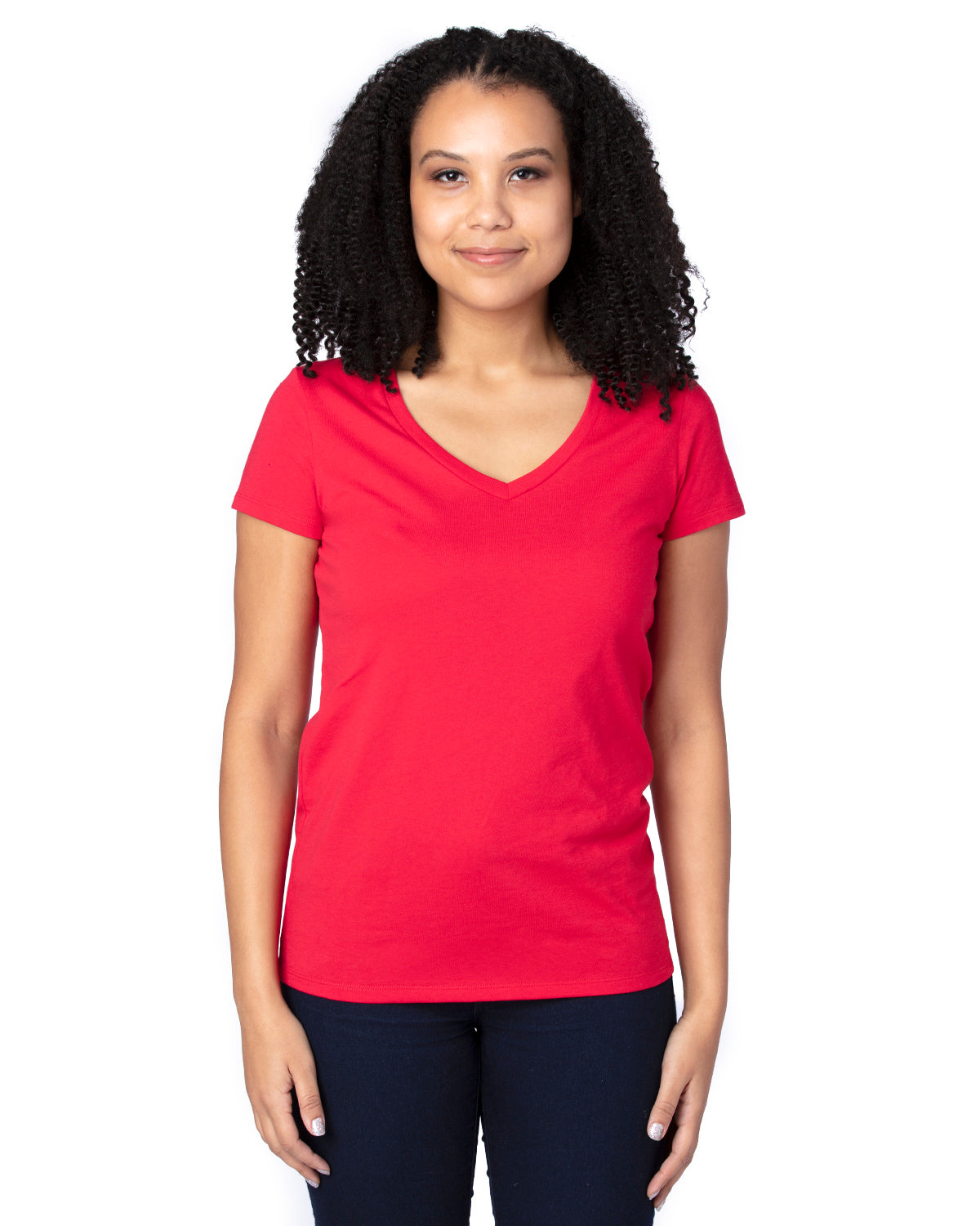 Women's Ultimate V-Neck T-Shirt - Red