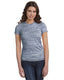Bella + Canvas 6650 - Women's Cotton/Polyester Tee - Navy Marble