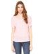 Bella + Canvas 8816 - Women's Slouchy T-Shirt - Red Marble