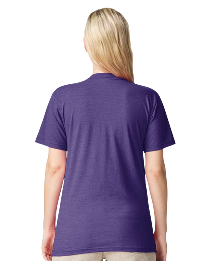 Unisex CVC T-Shirt - Heather Purple