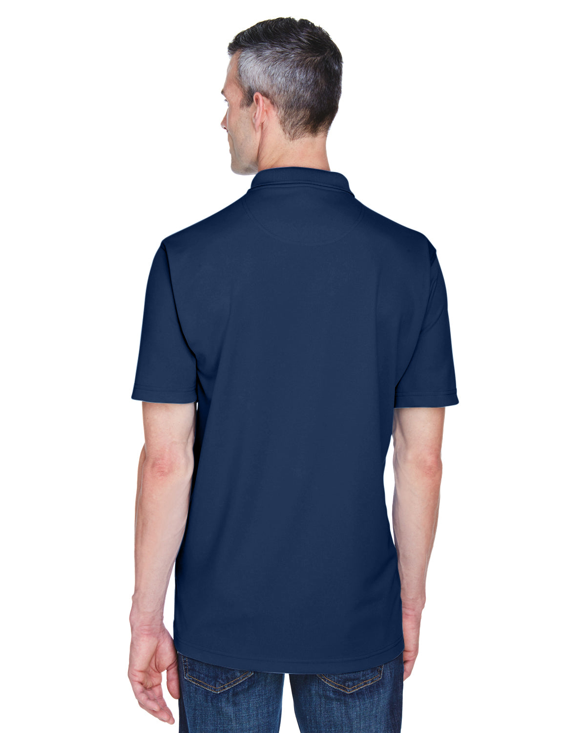 Men's Cool & Dry Stain-Release Performance Polo - Navy