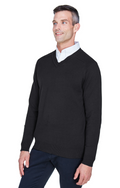 Men's V-Neck Sweater - Black