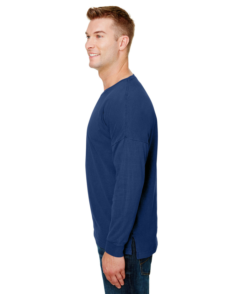 Unisex Heavyweight RS Oversized Long-Sleeve T-Shirt - True Navy