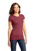 Women's Fitted Very Important Tee - Heather Red