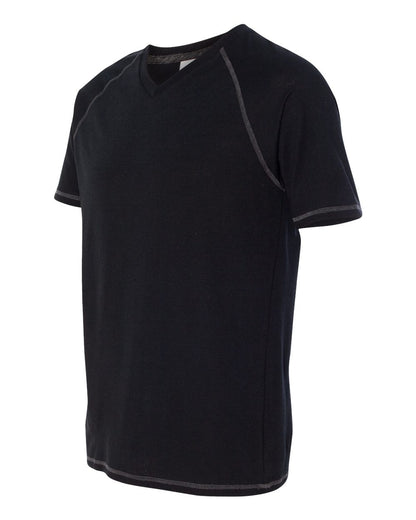 Triblend V-Neck T-Shirt - Solid Black Triblend