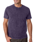 Unisex 100% Cotton Vintage Wash T-Shirt - Mineral Purple