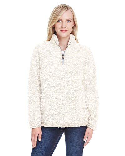 Women's Epic Sherpa 1/4 Zip - Cream