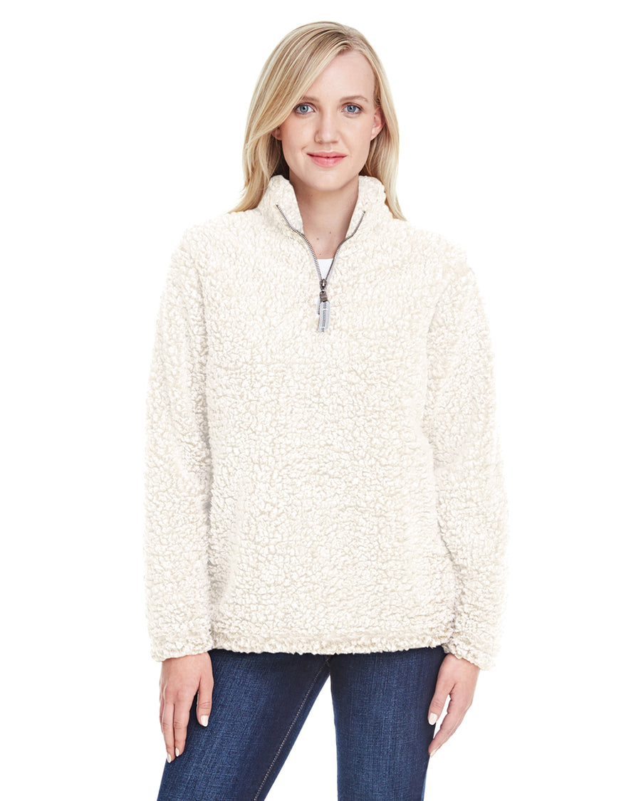 Women's Epic Sherpa 1/4 Zip - Cream