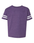 Toddler Football T-Shirt - Vintage Purple / Blend White