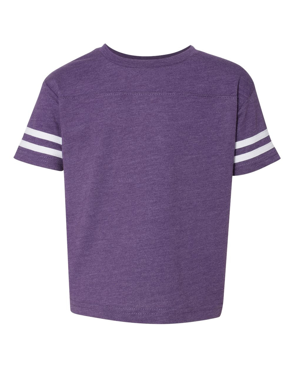Toddler Football T-Shirt - Vintage Purple / Blend White