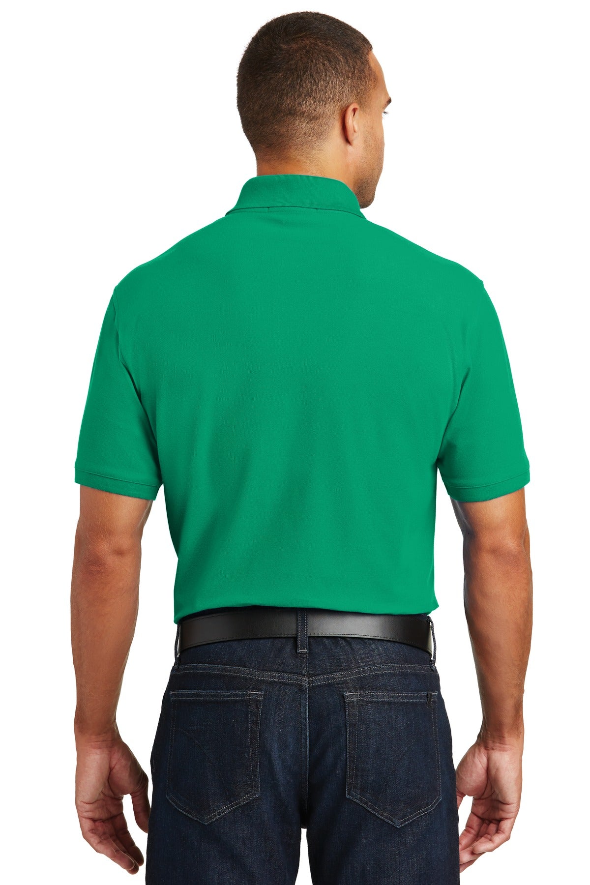 Unisex Core Classic Pique Polo - Bright Kelly Green