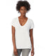 Alternative 2894B2 - Women's Slinky-Jersey V-Neck T-Shirt - White