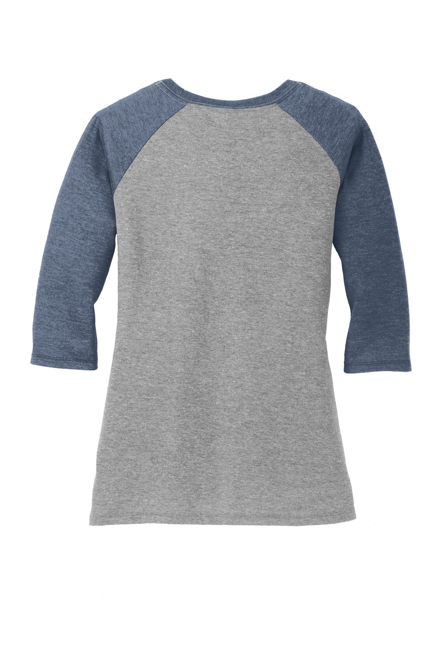 Women's Perfect Tri 3/4-Sleeve Raglan - Navy Fr / Gray Fr