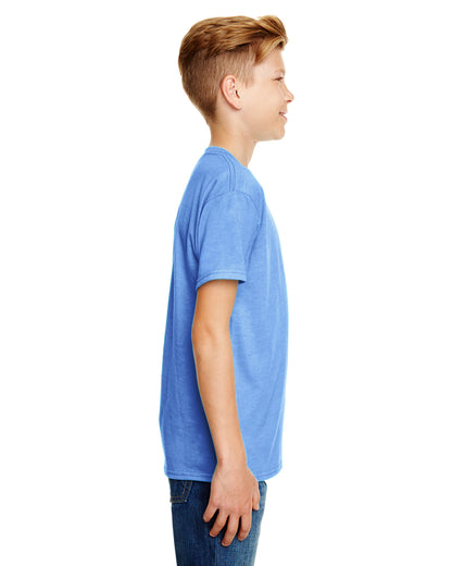 Youth Lightweight T-Shirt - Heather Royal Blue