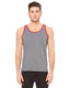 Bella + Canvas 3480 - Unisex Jersey Tank - Heather Deep / Red