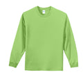 Unisex Long Sleeve Essential Tee - Lime