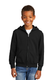 Port & Company PC90YZH - Youth Core Fleece Full-Zip Hoodie - Jet Black