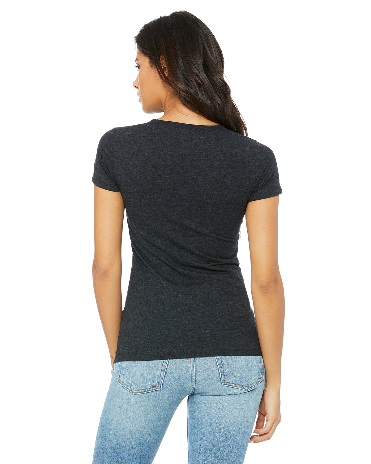 Women's Triblend Short-Sleeve T-Shirt - Charcoal Black Triblend