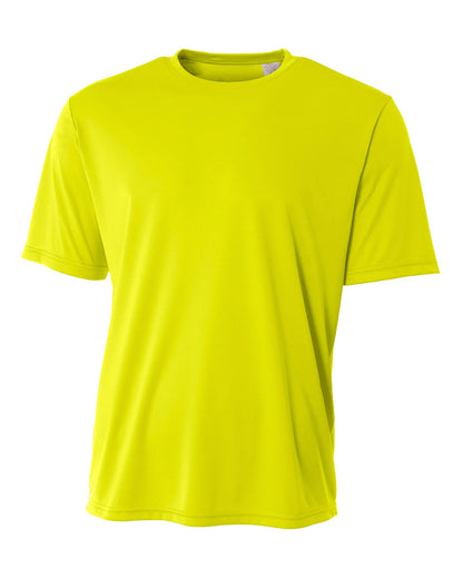 A4 Youth Sprint Performance Tee - Safetyyellow