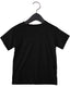 Bella + Canvas 3001T - Toddler Jersey Short-Sleeve T-Shirt - Solid Black Blend