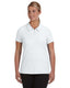 All Sport W1709 - Women's Performance 3-Button Mesh Sport Shirt - White