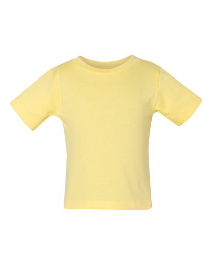 Infant Jersey Short Sleeve T-Shirt - Yellow