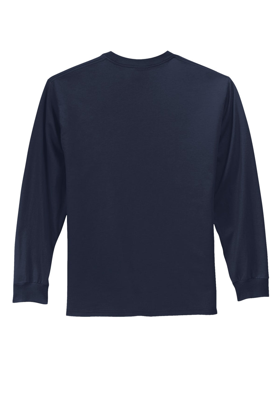 Unisex Long Sleeve Essential Tee - Deep Navy