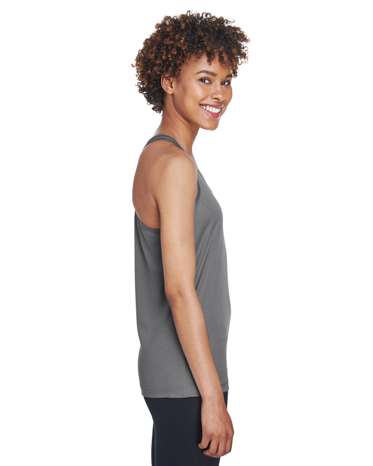 Women's Zone Performance Racerback Tank - Sport Graphite