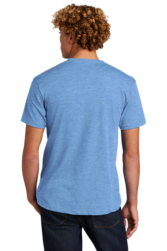 Unisex CVC Crewneck T-Shirt - Heather Columbia Blue