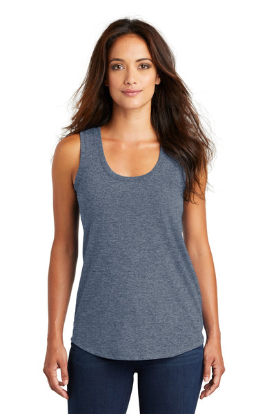Women's Perfect Tri Racerback Tank - Navy Frost