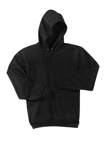 Unisex Tall Essential Fleece Pullover Hoodie - Jet Black