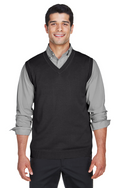 Unisex V-Neck Vest - Black