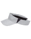 Core365 CE002 - Unisex Drive Performance Visor - Platinum / Carbon