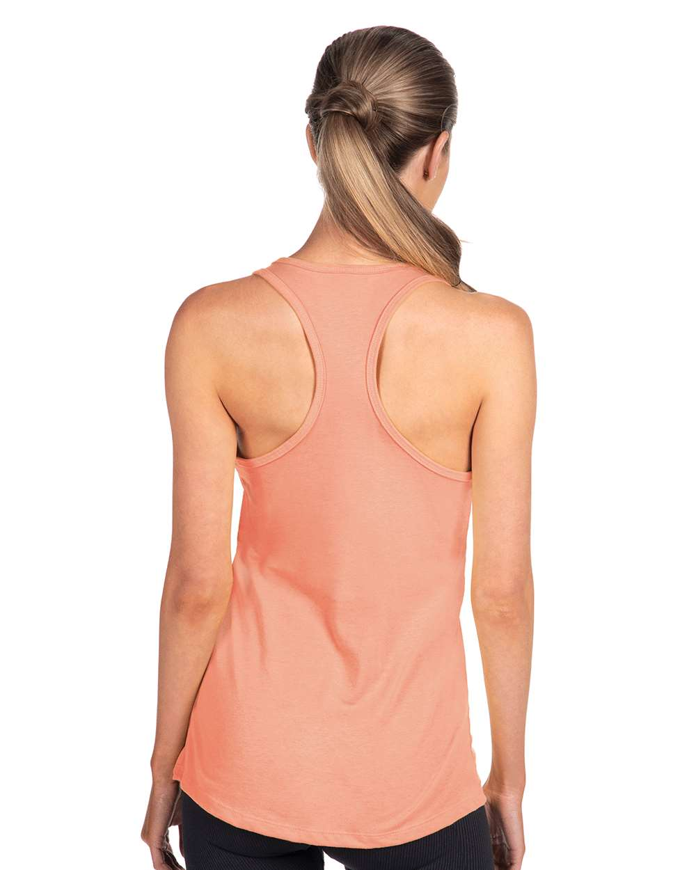 Women's Ideal Racerback Tank - Light Orange