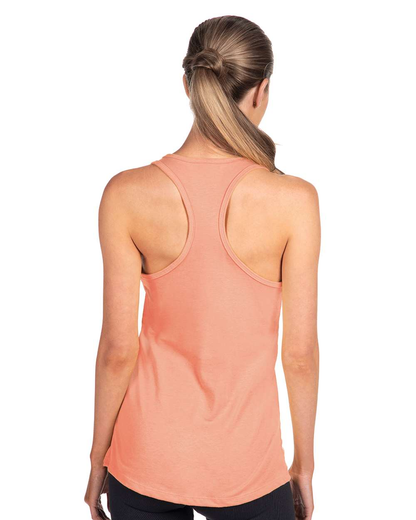 Women's Ideal Racerback Tank - Light Orange
