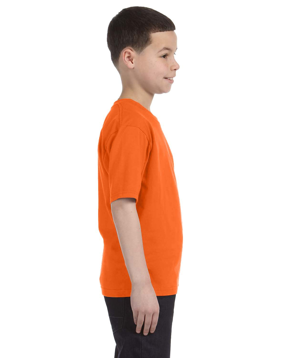 Youth Lightweight T-Shirt - Neon Orange