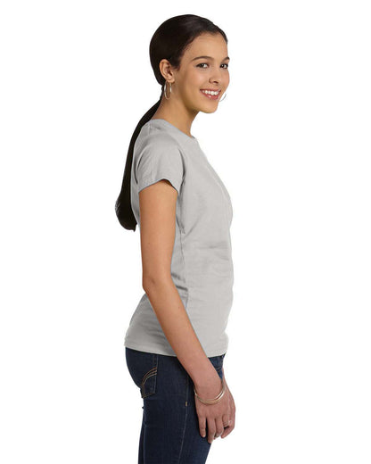Women's Fine Jersey T-Shirt - Silver