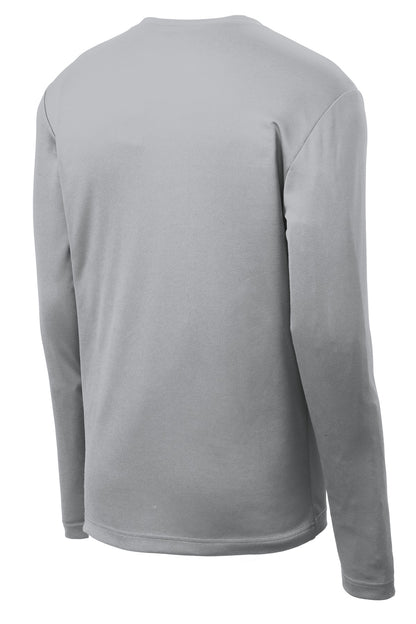 Unisex PosiCharge RacerMesh Long Sleeve Tee - Silver
