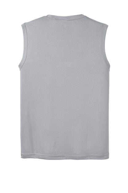 Men's Sleeveless PosiCharge Competitor Tee - Silver