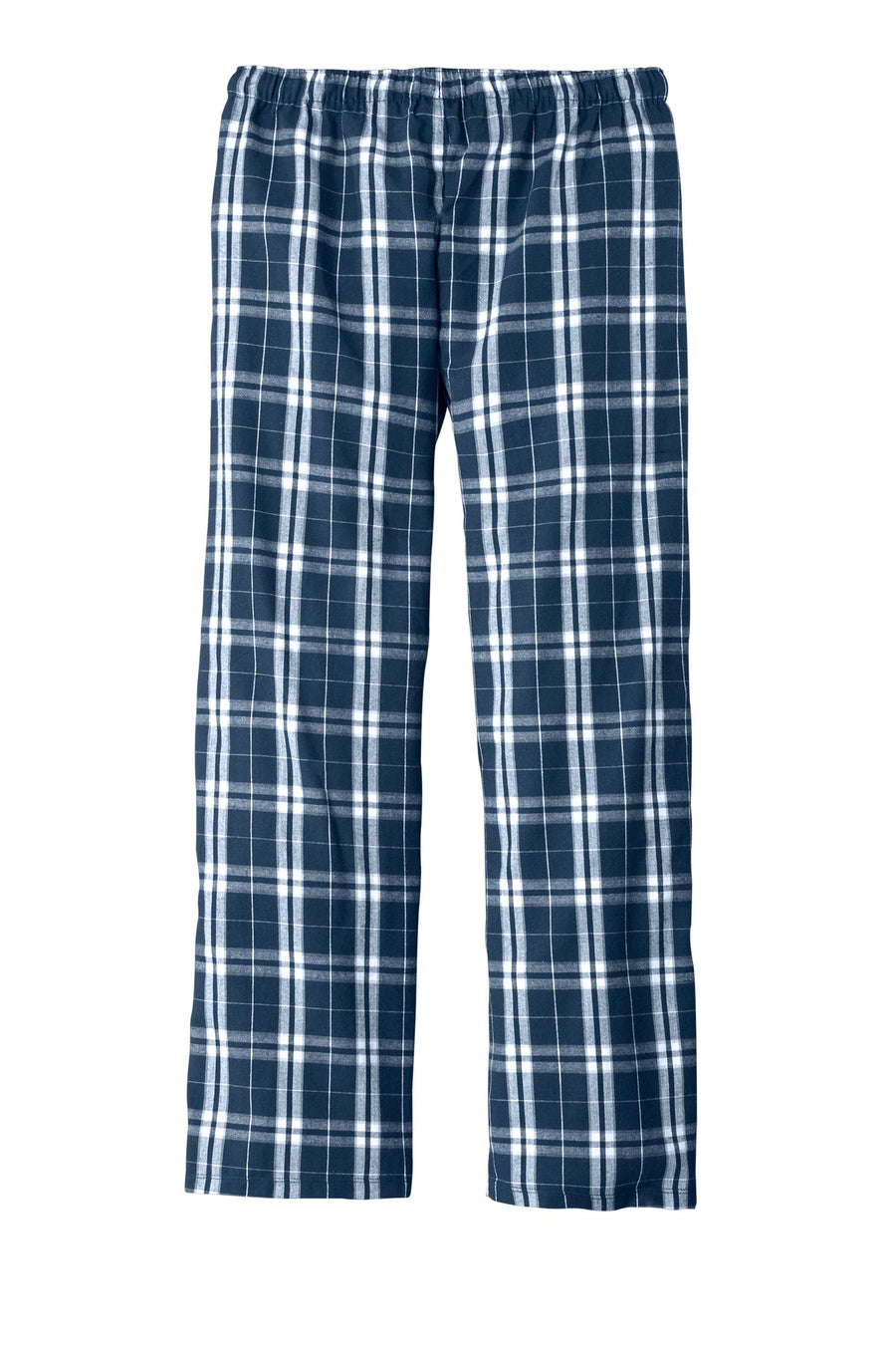 Unisex Flannel Plaid Pant - True Navy