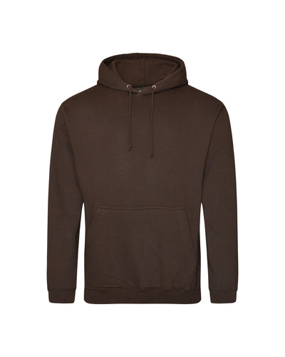 Unisex 80/20 Midweight College Hoodie - Hot Chocolate