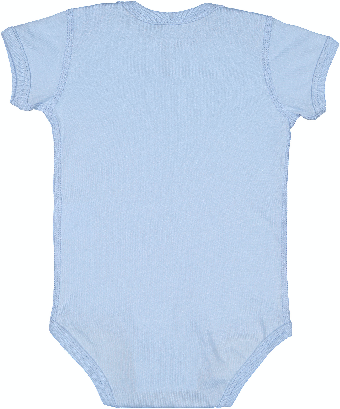 Infant Fine Jersey Bodysuit - Light Blue